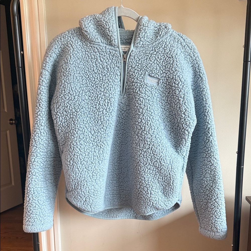 Abercrombie Kids or Women’s Sherpa Half-Zip Hoodie (Youth 15/16 or Women’s XS/S)